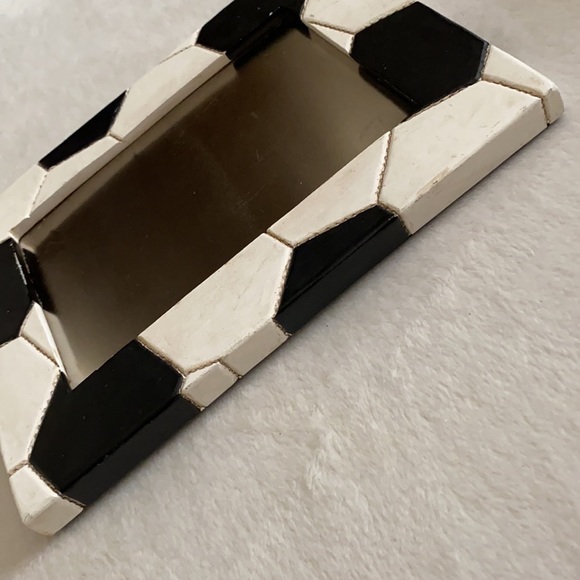 Midwest of Cannon Falls | Soccer Pattern Magnetic Picture Frame Black/White - Picture 9 of 13